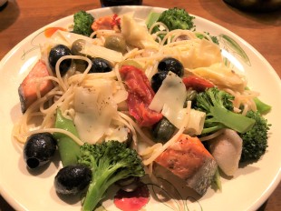 たけのこのパスタプロヴァンス風