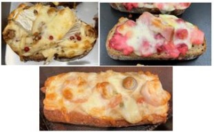 タルティーヌ３種