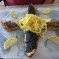 Poisson grille a la tapenade